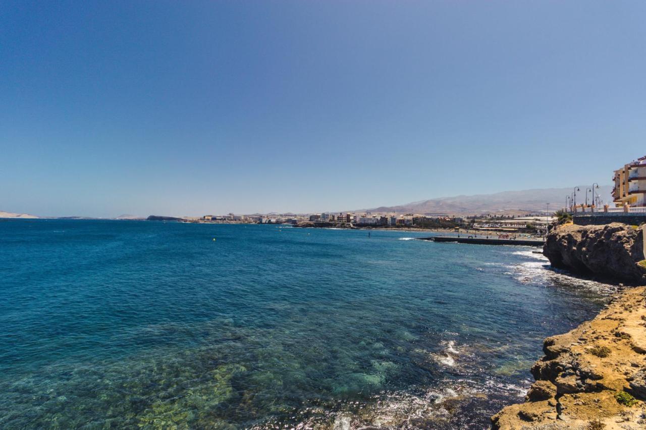 Melenara Beach Avenue Apt Shared Terrace Buitenkant foto