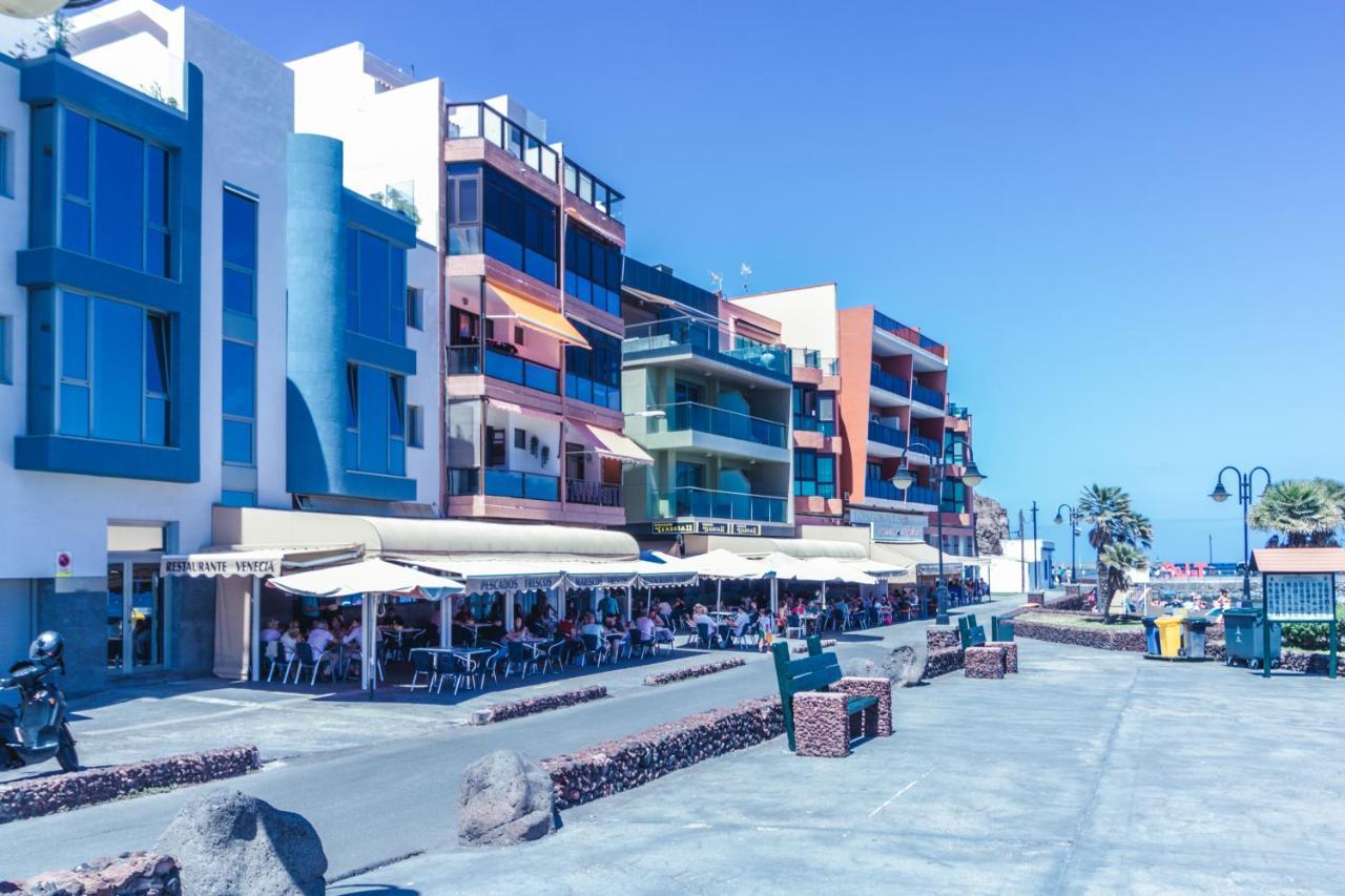 Melenara Beach Avenue Apt Shared Terrace Buitenkant foto